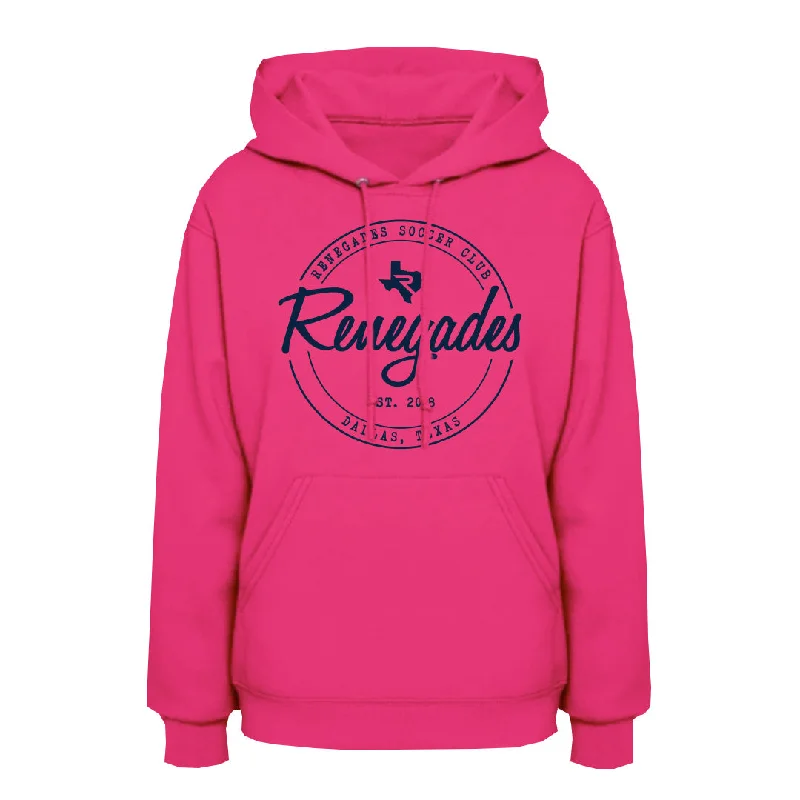 Pink Renegades Script Hoodie