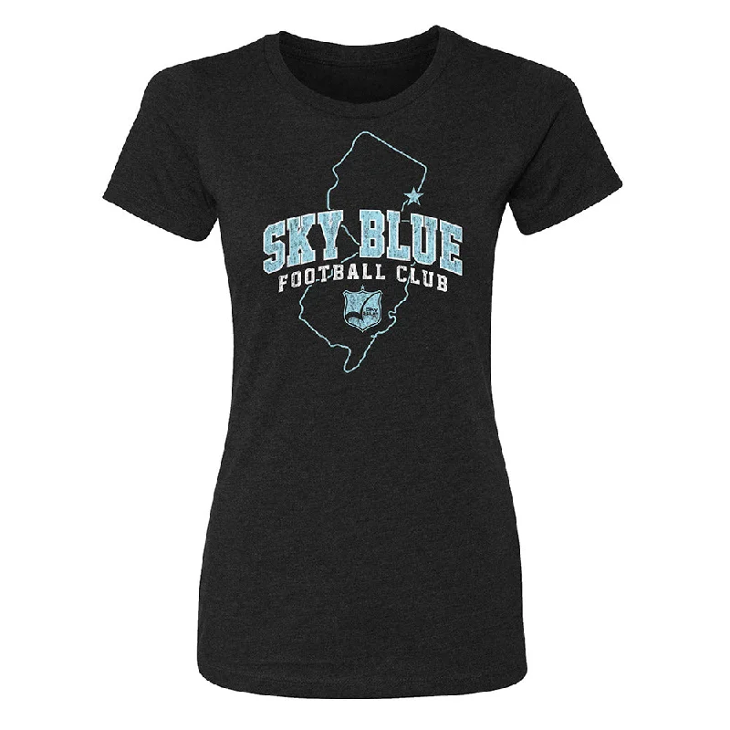 Sky Blue Women's Outline Tee