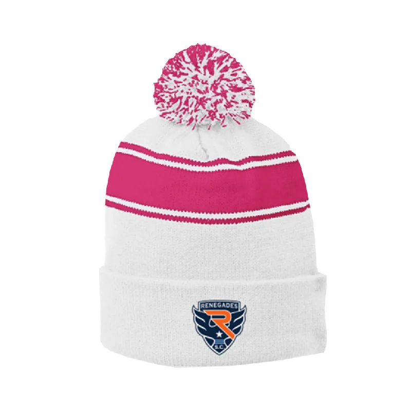 PomPom Beanie - Pink