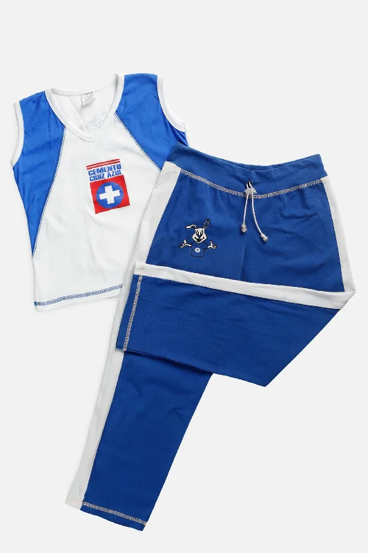 Vintage Cruz Azul Soccer Set - Women's XS