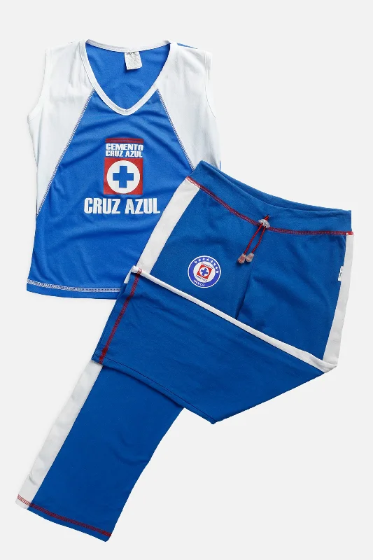 Vintage Cruz Azul Soccer Set - Women's S