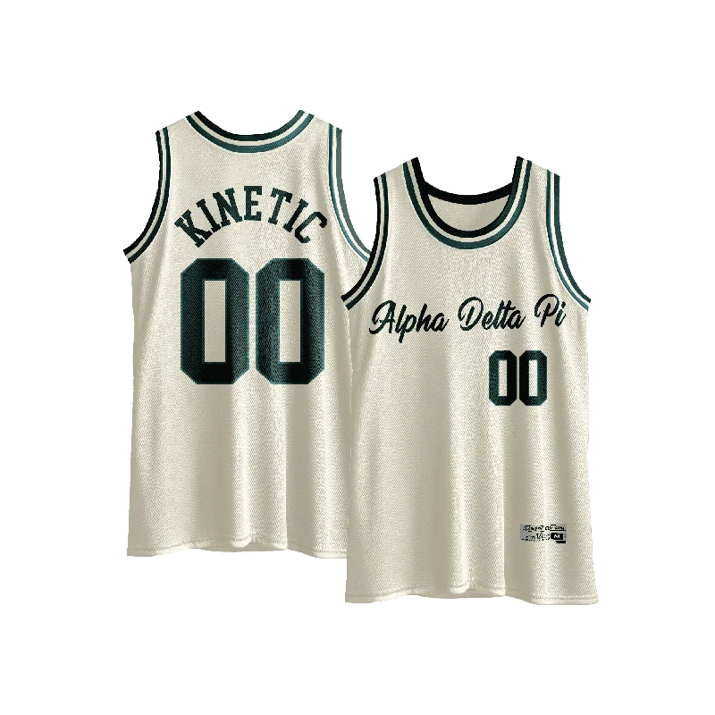 Alpha Delta Pi - Buttercream Basketball Jersey