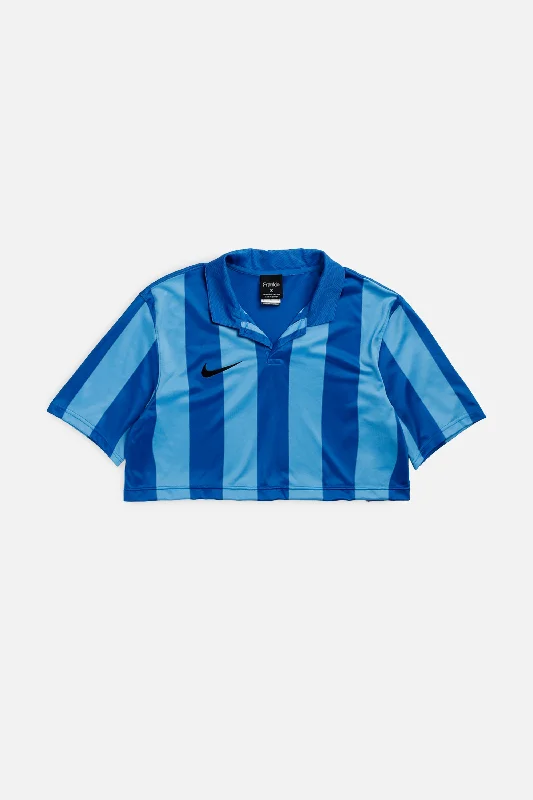 Rework Crop Nike Soccer Jersey - M