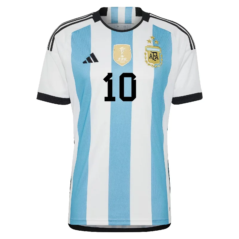 Argentina World Cup Winners Jersey 22/23 Messi #10 Kids