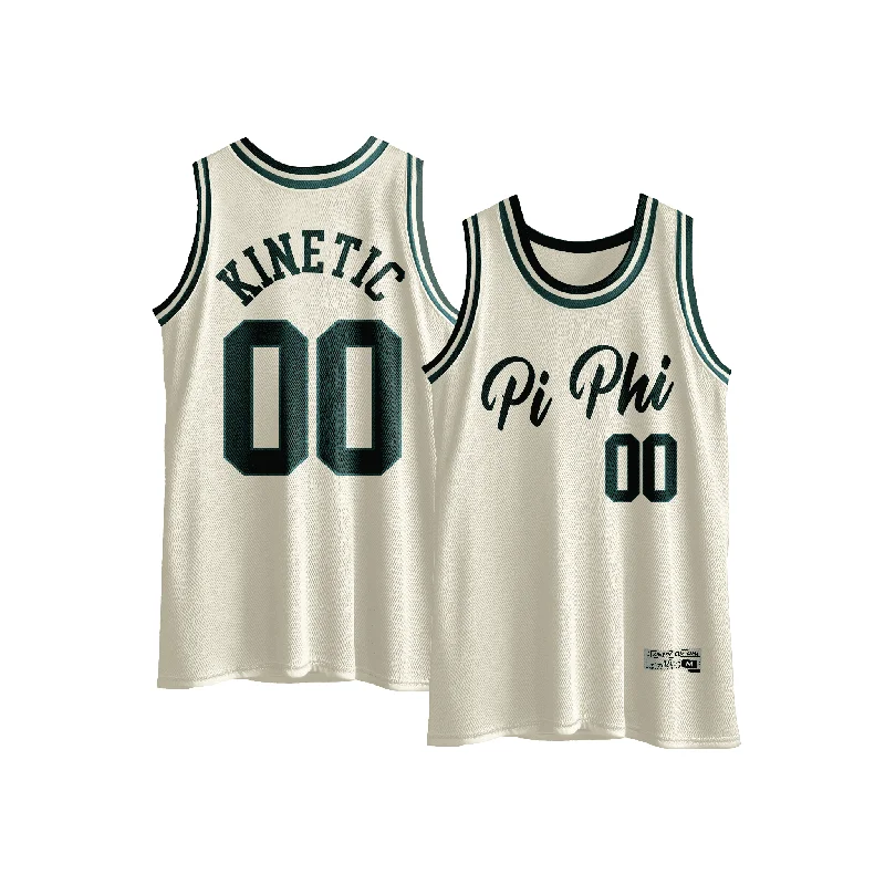 Pi Beta Phi - Buttercream Basketball Jersey