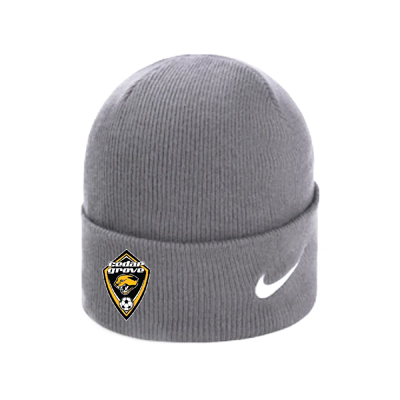 Cedar Grove Nike Knit Cuff Beanie Grey