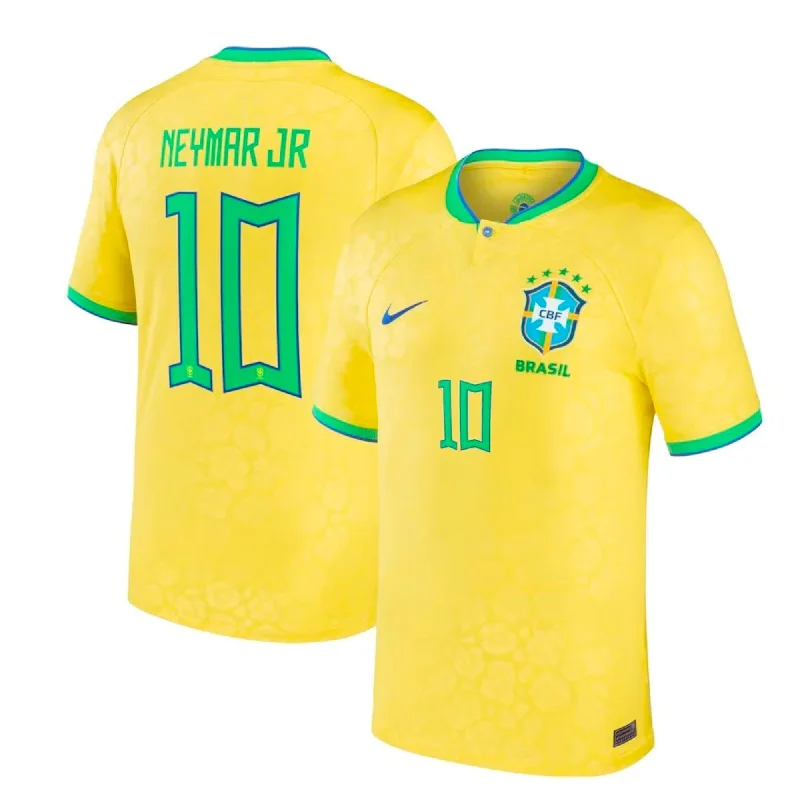 Brazil Home Jersey 2023/24 Kids Neymar Jr. 10