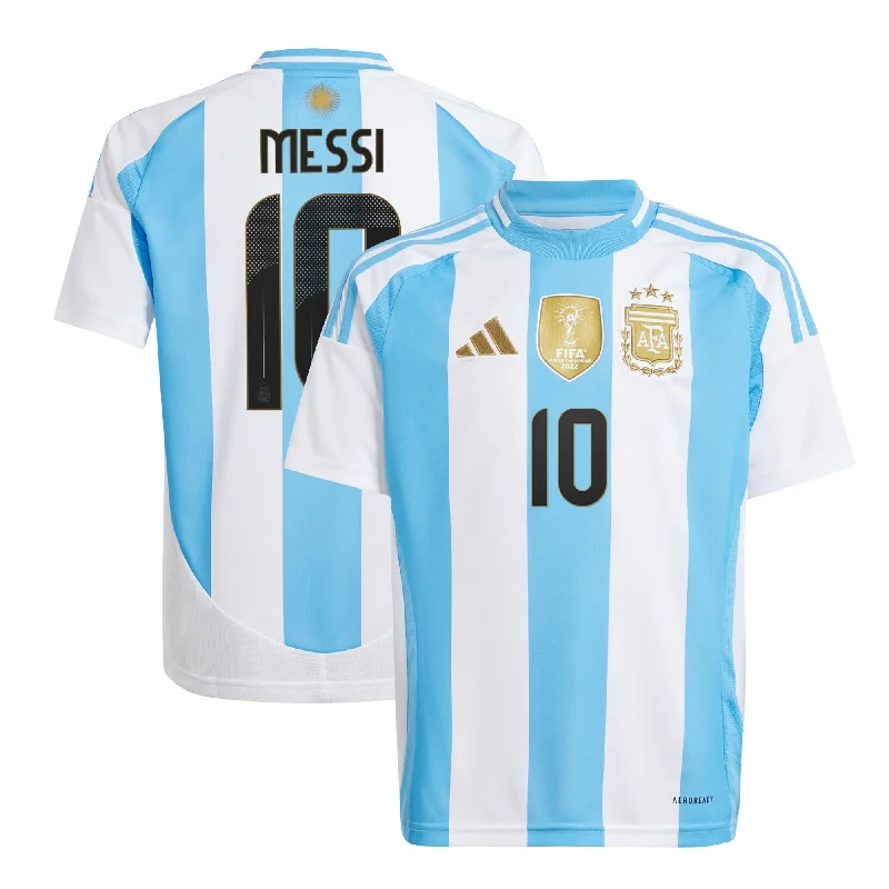 Argentina 2024 Home Jersey Messi 10 Kids