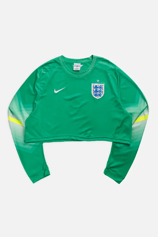 Rework Crop England Soccer Jersey - XL