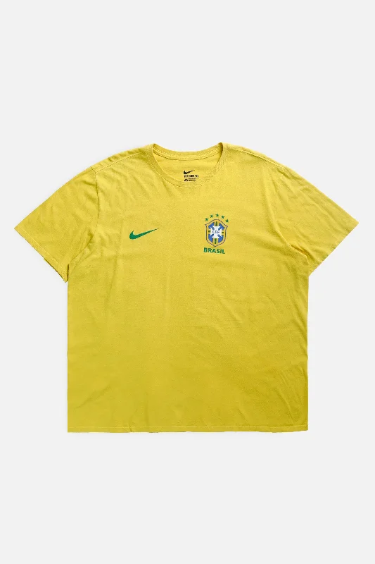 Vintage Brazil Soccer Tee - XL