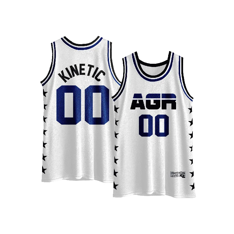 Alpha Gamma Rho - Black Star Basketball Jersey