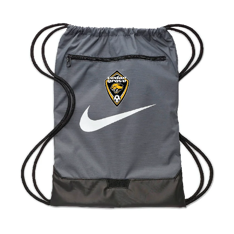 Cedar Grove Nike Brasilia String Bag Grey